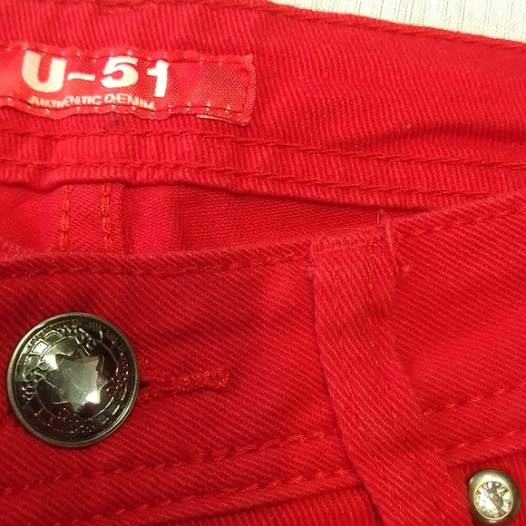 U-51 Red Jeans - Picture 2 of 9